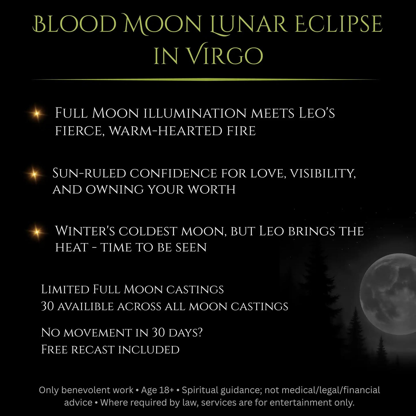 Blood Moon Lunar Eclipse Twin Flame Love Spell