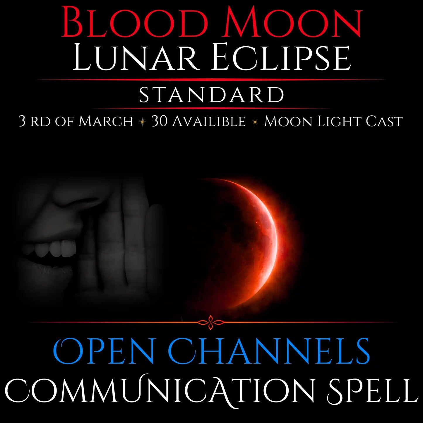 Blood Moon Lunar Eclipse Open Communication Clarity Spell