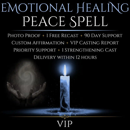 Emotional Healing Peace Spell