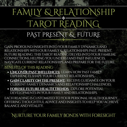 Family & Relationship Tarot Reading