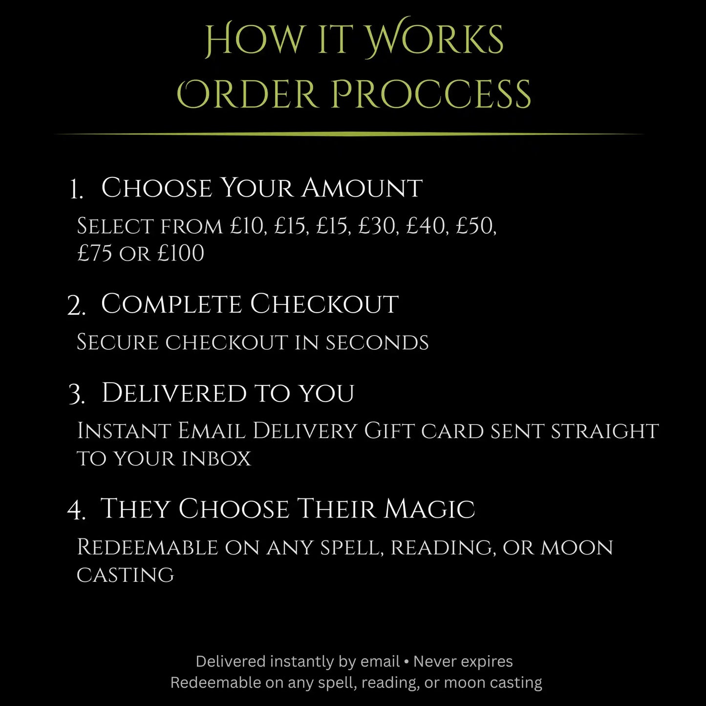 Wildwood Witch Gift Card